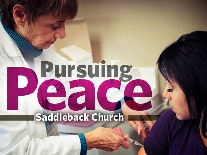 Pursuing Peace Saddleback Church Outreachmagazine Com